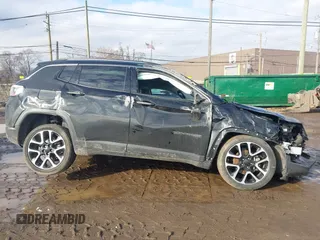2021 Jeep Compass Limited with VIN 3C4NJDCB1MT522099, listed as a IAAI auction lot 41680834 with 44,110 mi miles and . Bid and sale history available at DreamBid. Image 12.