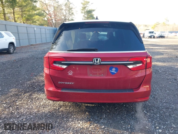 2022 Honda Odyssey EX-L with VIN 5FNRL6H73NB034607, listed as a IAAI auction lot 41238103 with 57,868 mi miles and . Bid and sale history available at DreamBid. Image 16.