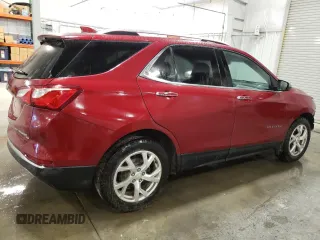 2019 Chevrolet Equinox Premier with VIN 2GNAXXEV6K6218359, listed as a Copart auction lot 73093784 with 122,529 mi miles and Salvage Title. Bid and sale history available at DreamBid. Image 3.