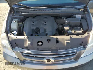 2010 Kia Sedona LX with VIN KNDMG4C39A6351207, listed as a Copart auction lot 76838564 with 210,642 mi miles and Salvage Title. Bid and sale history available at carsss.com. Image 12.