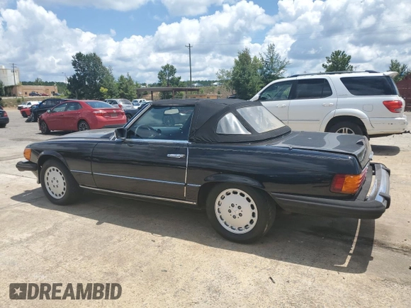 1980 Mercedes-Benz SL with VIN 10704412060233, listed as a Copart auction lot 63038205 with 26,039 mi miles and Clean title. Bid and sale history available at DreamBid. Image 2.