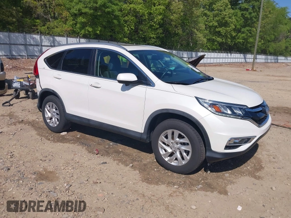 2015 Honda CR-V EX-L with VIN 5J6RM3H7XFL024502, listed as a IAAI auction lot 42056854 with 90,344 mi miles. Bid and sale history available at carsss.com. Image 1.