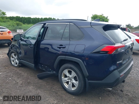 2019 Toyota RAV4 XLE with VIN 2T3P1RFVXKC057616, listed as a IAAI auction lot 42685158 with 148,661 mi miles and . Bid and sale history available at DreamBid. Image 3.