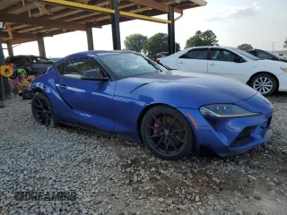 2024 Toyota Supra 3.0 with VIN WZ1DB0G04RW067620, listed as a Copart auction lot 59895735 with 8,983 mi miles and Salvage title. Bid and sale history available at DreamBid. Image 4.