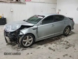 2014 Kia Optima Hybrid EX with VIN KNAGN4AD1E5074799, listed as a Copart auction lot 88998445 with 143,716 mi miles and Salvage Title. Bid and sale history available at carsss.com. Image 1.