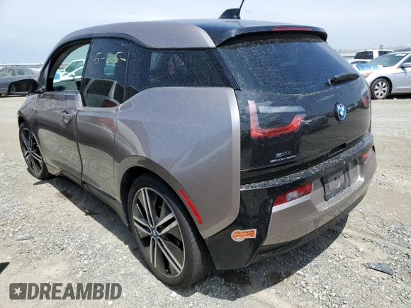 2015 BMW i3 with VIN WBY1Z4C54FV503291, listed as a Copart auction lot 53283743 with 48,267 mi miles. Bid and sale history available at carsss.com. Image 2.