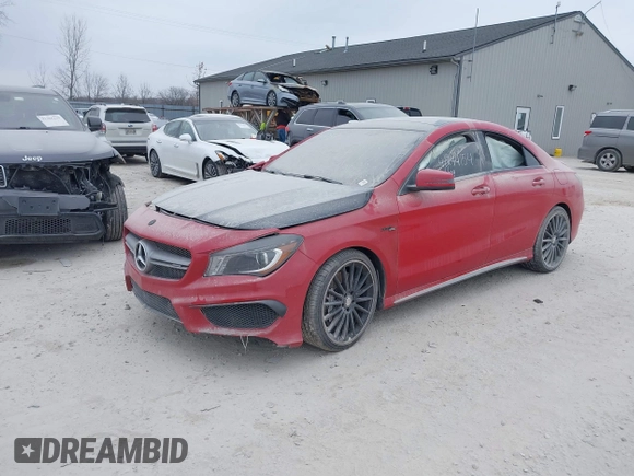 2015 Mercedes-Benz CLA 45 AMG with VIN WDDSJ5CB2FN176601, listed as a IAAI auction lot 41244154 with 129,061 mi miles and . Bid and sale history available at DreamBid. Image 18.