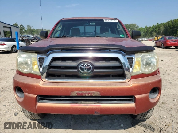 2006 Toyota Tacoma PreRunner with VIN 5TETX62N46Z221324, listed as a Copart auction lot 62179035 with 189,971 mi miles and Salvage title. Bid and sale history available at DreamBid. Image 5.