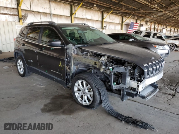 2016 Jeep Cherokee Latitude with VIN 1C4PJLCS8GW107783, listed as a Copart auction lot 64771655 with 108,745 mi miles and Salvage title. Bid and sale history available at DreamBid. Image 4.