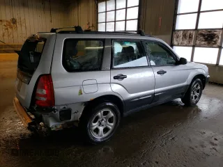 2003 Subaru Forester X with VIN JF1SG63683H766576, listed as a Copart auction lot 56979463 with 147,512 mi miles and Salvage Title. Bid and sale history available at carsss.com. Image 3.