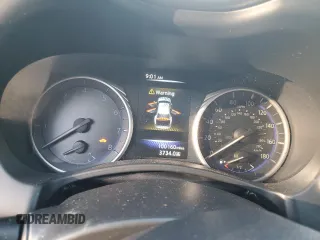 2016 Infiniti Q50 2.0t Premium with VIN JN1CV7AR3GM253517, listed as a Copart auction lot 49679935 with 100,160 mi miles and Salvage Title. Bid and sale history available at carsss.com. Image 9.