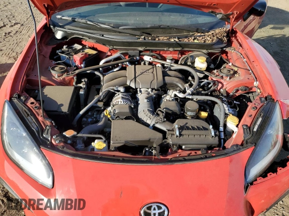 2023 Toyota GR86 with VIN JF1ZNBB1XP9761592, listed as a Copart auction lot 75330854 with 10,241 mi miles and Salvage Title. Bid and sale history available at carsss.com. Image 13.