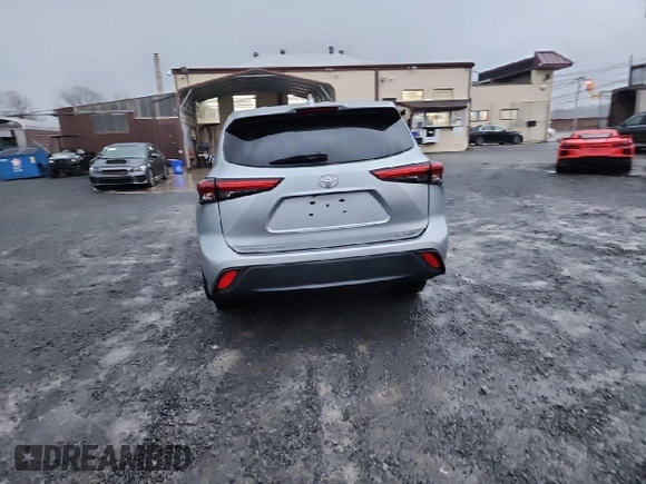2021 Toyota Highlander L with VIN 5TDBZRBH4MS075907, listed as a Copart auction lot 57849265 with 67,128 mi miles and Salvage title. Bid and sale history available at DreamBid. Image 6.