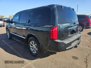 2004 Infiniti QX56 with VIN 5N3AA08A64N812493, listed as a Copart auction lot 77486754 with 0 mi miles and Salvage Title. Bid and sale history available at carsss.com. Image 3.