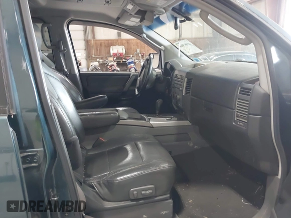 2005 Nissan Titan LE with VIN 1N6AA07B55N500154, listed as a IAAI auction lot 42455068 with 147,180 mi miles and . Bid and sale history available at DreamBid. Image 5.