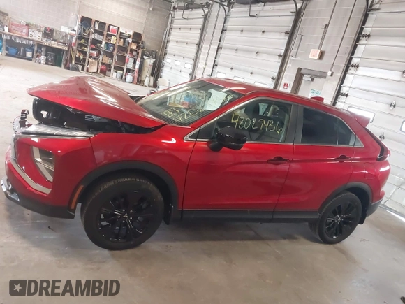 2022 Mitsubishi Eclipse Cross LE with VIN JA4ATVAA3NZ042272, listed as a IAAI auction lot 42027436 with 14,418 mi miles and . Bid and sale history available at DreamBid. Image 14.