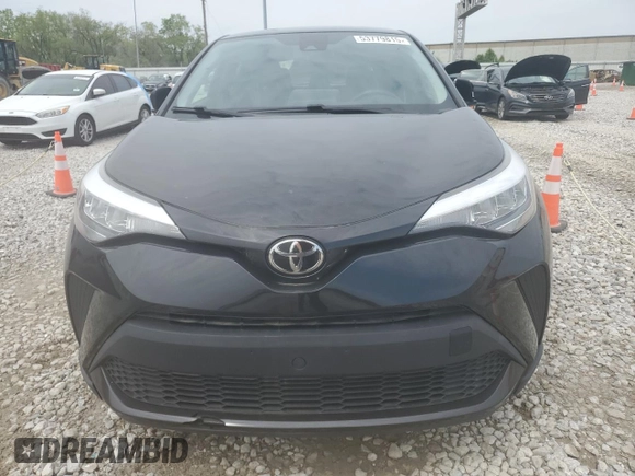 2021 Toyota C-HR LE with VIN JTNKHMBX9M1100287, listed as a Copart auction lot 53779815 with 81,562 mi miles and Salvage Title. Bid and sale history available at DreamBid. Image 5.