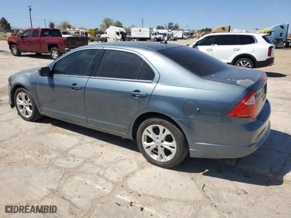 2012 Ford Fusion SE with VIN 3FAHP0HA0CR213729, listed as a Copart auction lot 52458665 with 107,419 mi miles and Clean Title. Bid and sale history available at carsss.com. Image 2.
