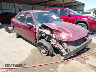1998 Toyota Corolla VE z VIN 1NXBR12EXWZ011906, wystawiony jako IAAI lot #42028529 z przebiegiem Nie podano mil oraz . Historia ofert i sprzedaży dostępna na DreamBid. Obrazek 1.