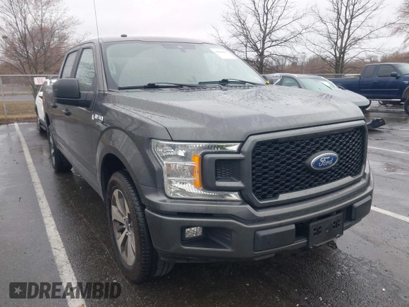 2019 Ford F-150 XL with VIN 1FTEW1CP8KKE94974, listed as a IAAI auction lot 41864485 with 114,893 mi miles and . Bid and sale history available at DreamBid. Image 1.