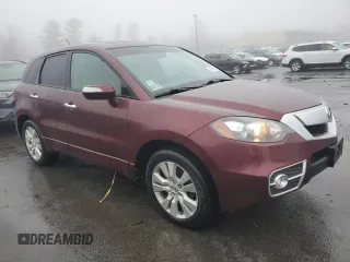 2011 Acura RDX with VIN 5J8TB1H29BA003609, listed as a Copart auction lot 43600265 with 134,600 mi miles and Salvage title. Bid and sale history available at DreamBid. Image 4.