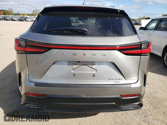 2024 Lexus NX with VIN 2T2GGCEZ9RC057671, listed as a Copart auction lot 76449364 with 6,074 mi miles and Salvage Title. Bid and sale history available at carsss.com. Image 6.