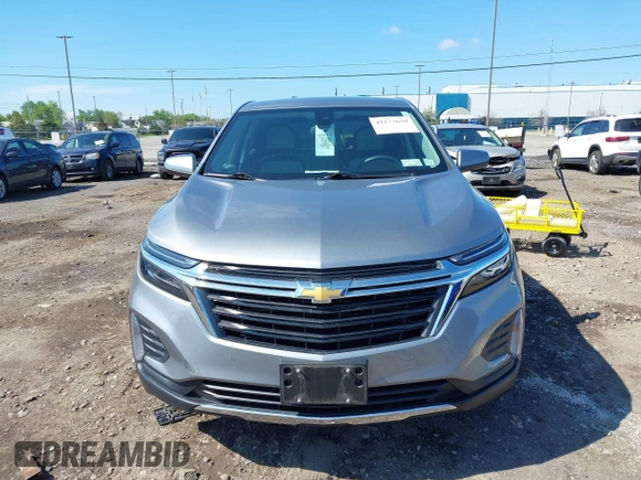2023 Chevrolet Equinox LT with VIN 3GNAXTEG0PS202483, listed as a IAAI auction lot 42273650 with 21,430 mi miles and . Bid and sale history available at DreamBid. Image 12.