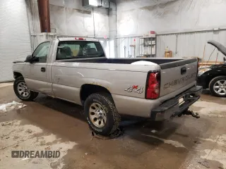 2006 Chevrolet Silverado 1500 LS with VIN 1GCEK14T36E135138, listed as a Copart auction lot 87360994 with 76,755 mi miles and Non Repairable. Bid and sale history available at carsss.com. Image 2.
