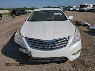 2013 Hyundai Azera with VIN KMHFG4JG8DA226176, listed as a Copart auction lot 53121455 with 123,142 mi miles and Salvage Title. Bid and sale history available at carsss.com. Image 5.