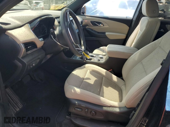 2022 Chevrolet Traverse LS with VIN 1GNERLKW2NJ130336, listed as a Copart auction lot 69991994 with 51,202 mi miles and Salvage Title. Bid and sale history available at carsss.com. Image 7.