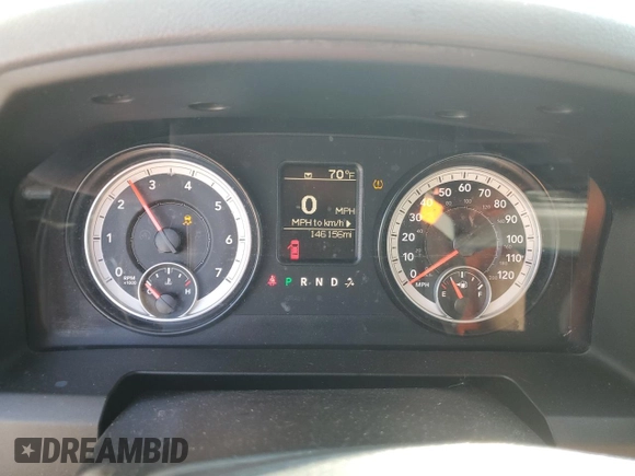 2014 Ram 1500 Express with VIN 1C6RR6KT0ES198685, listed as a Copart auction lot 43331285 with 146,156 mi miles and Salvage Title. Bid and sale history available at carsss.com. Image 9.