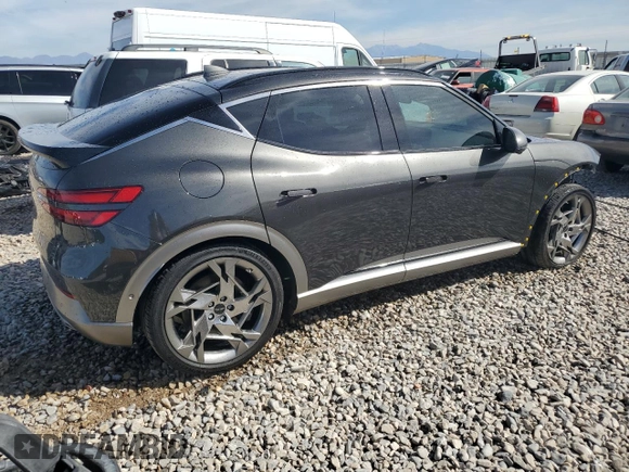 2024 Genesis GV60 z VIN KMUKEDSB5RU020120, wystawiony jako Copart lot #72384254 z przebiegiem 5 837 mil mil oraz Szkoda całkowita • Salvage title. Historia ofert i sprzedaży dostępna na DreamBid. Obrazek 3.