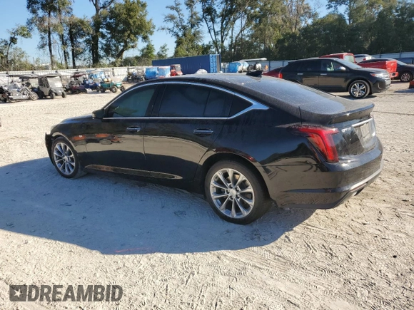 2021 Cadillac CT5 Premium Luxury z VIN 1G6DN5RK7M0145405, wystawiony jako Copart lot #82403204 z przebiegiem 54 831 mil mil oraz Szkoda całkowita • Salvage title. Historia ofert i sprzedaży dostępna na DreamBid. Obrazek 2.