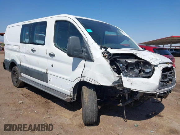 2018 Ford Transit z VIN 1FTYR1ZM2JKA64616, wystawiony jako IAAI lot #42416596 z przebiegiem Nie podano mil oraz . Historia ofert i sprzedaży dostępna na DreamBid. Obrazek 1.