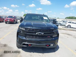 2022 Chevrolet Silverado 1500 LT Trail Boss with VIN 3GCPYFEL4NG101803, listed as a IAAI auction lot 42271645 with 37,736 mi miles and . Bid and sale history available at DreamBid. Image 6.