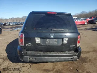 2007 Honda Pilot LX with VIN 5FNYF18137B026317, listed as a Copart auction lot 46458695 with 186,862 mi miles and Salvage Title. Bid and sale history available at carsss.com. Image 6.