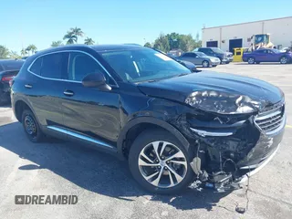 2023 Buick Envision Essence with VIN LRBFZNR46PD074110, listed as a IAAI auction lot 41839851 with 31,775 mi miles. Bid and sale history available at carsss.com. Image 1.
