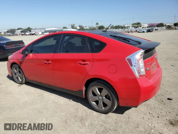 2015 Toyota Prius Four with VIN JTDKN3DUXF0400620, listed as a Copart auction lot 52620015 with 165,934 mi miles and Salvage Title. Bid and sale history available at DreamBid. Image 2.