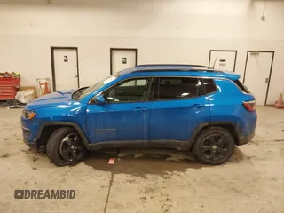 2018 Jeep Compass Altitude with VIN 3C4NJDBB5JT345165, listed as a IAAI auction lot 41618844 with 66,226 mi miles and . Bid and sale history available at carsss.com. Image 14.