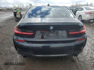 2021 BMW 3 Series 330i xDrive with VIN 3MW5R7J07M8C02992, listed as a Copart auction lot 50254725 with 71,901 mi miles and Salvage Title. Bid and sale history available at carsss.com. Image 6.