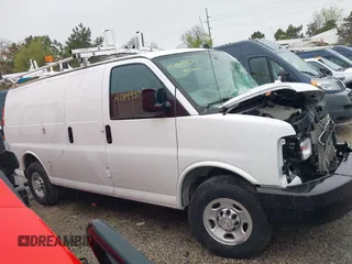 2016 Chevrolet Express Cargo Van with VIN 1GCWGAFF0G1133238, listed as a IAAI auction lot 41849374 with 151,611 mi miles. Bid and sale history available at carsss.com. Image 13.