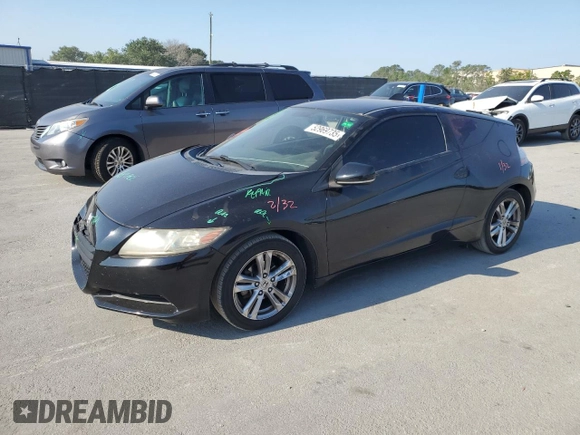 2011 Honda CR-Z with VIN JHMZF1C47BS007513, listed as a Copart auction lot 52969735 with 134,408 mi miles and Salvage Title. Bid and sale history available at carsss.com. Image 1.
