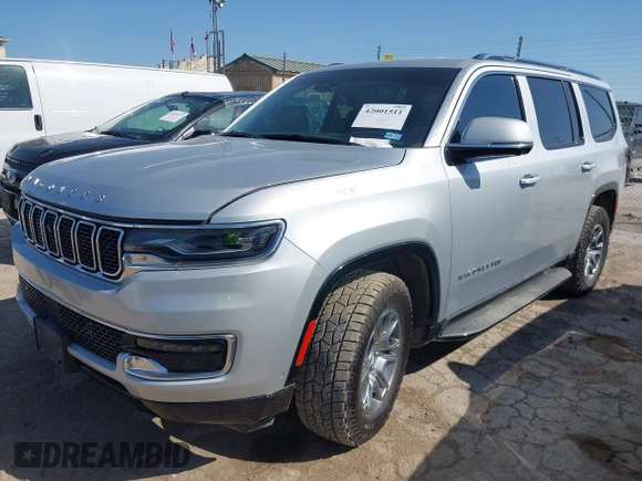 2022 Jeep Wagoneer Series I with VIN 1C4SJVATXNS227350, listed as a IAAI auction lot 42001511 with 70,068 mi miles and . Bid and sale history available at DreamBid. Image 2.