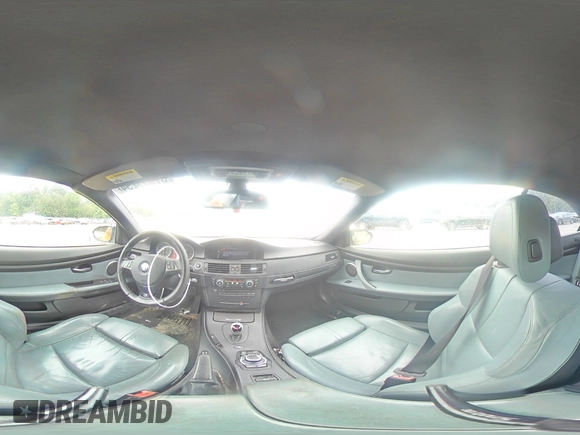 2011 BMW M3 with VIN WBSDX9C54BE584619, listed as a Copart auction lot 57599294 with 130,976 mi miles and Salvage Title. Bid and sale history available at carsss.com. Image 13.