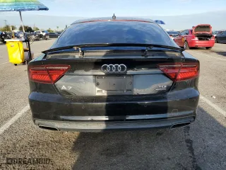 2016 Audi A7 3.0 TDI Premium Plus with VIN WAUWMAFC5GN017263, listed as a Copart auction lot 47889113 with 0 mi miles. Bid and sale history available at carsss.com. Image 6.