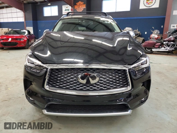 2023 Infiniti QX50 Sensory z VIN 3PCAJ5EB9PF124126, wystawiony jako Copart lot #39588054 z przebiegiem 4 264 mil mil oraz . Historia ofert i sprzedaży dostępna na DreamBid. Obrazek 5.