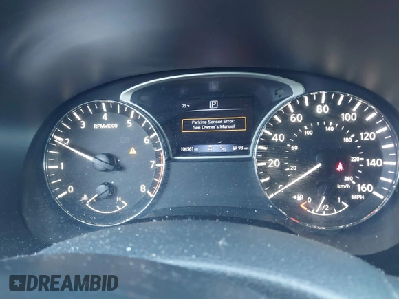 2018 Nissan Pathfinder S with VIN 5N1DR2MN6JC633381, listed as a IAAI auction lot 41999410 with 106,561 mi miles and . Bid and sale history available at DreamBid. Image 7.