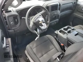 2024 Chevrolet Silverado 1500 Custom with VIN 3GCPABEK9RG126822, listed as a Copart auction lot 51183435 with Not Provided miles and Non Repairable. Bid and sale history available at DreamBid. Image 8.