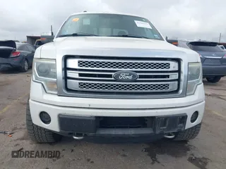2013 Ford F-150 XL with VIN 1FTFW1ET5DFB01619, listed as a IAAI auction lot 41109292 with 247,785 mi miles. Bid and sale history available at carsss.com. Image 6.