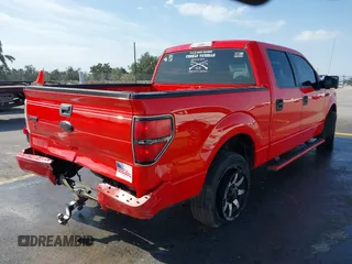 2012 Ford F-150 XL with VIN 1FTEW1CM4CFC95842, listed as a IAAI auction lot 41578253 with 122,824 mi miles. Bid and sale history available at carsss.com. Image 4.